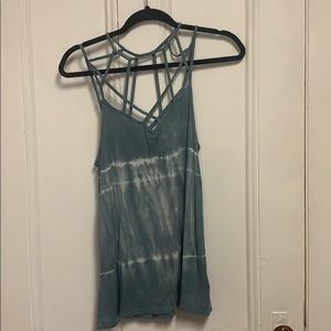 Tie dye tank top American eagle